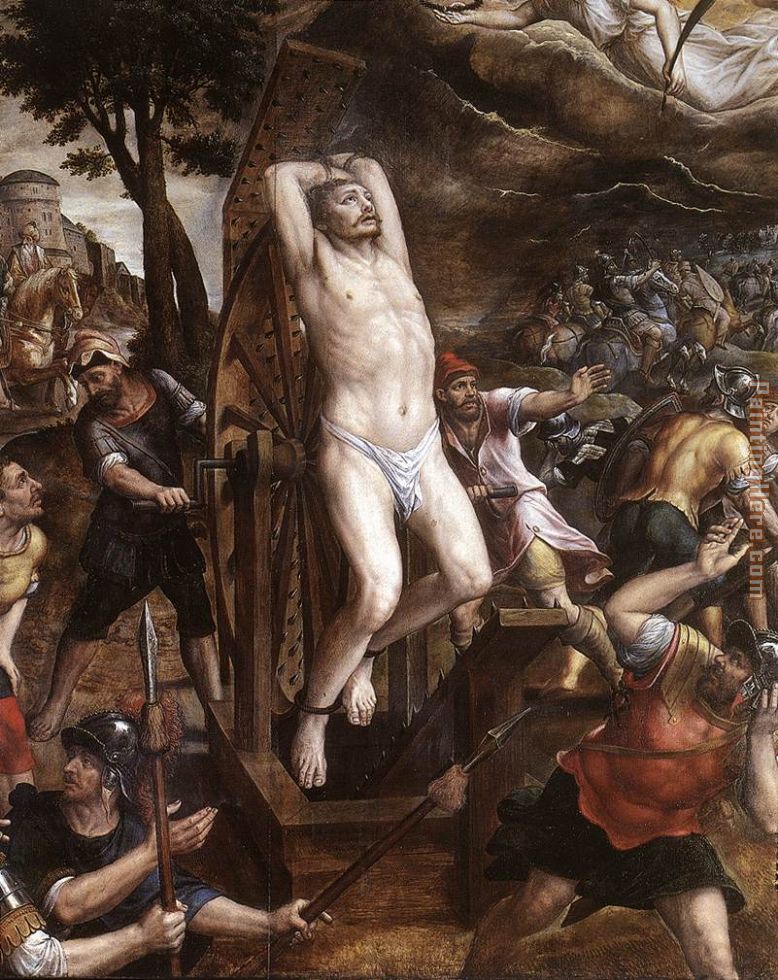 the torture of st george michiel van coxcie painting - Peter Paul Rubens the torture of st george michiel van coxcie art painting